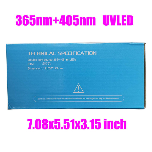 LED UV Nail Gel Polish Cure Dryer Lamp Smart Sensing Manicure Machine Light Spa