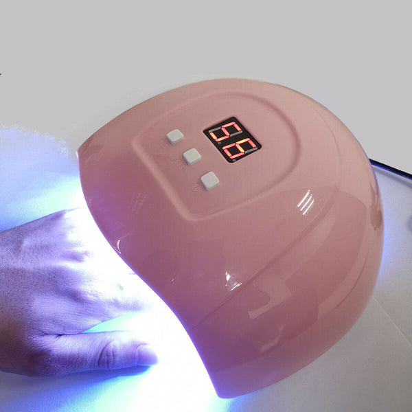 LED UV Nail Gel Polish Cure Dryer Lamp Smart Sensing Manicure Machine Light Spa