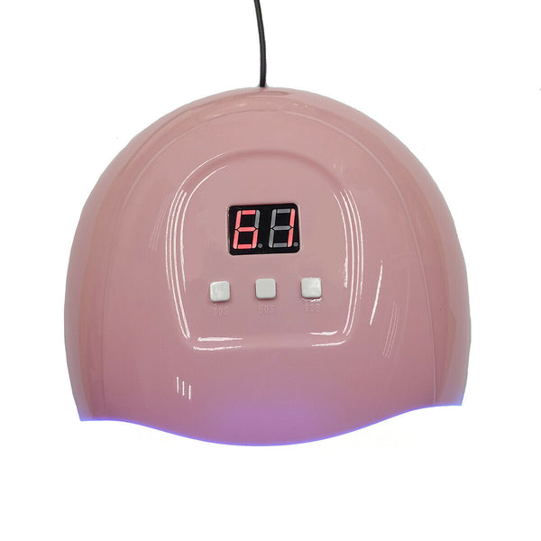 LED UV Nail Gel Polish Cure Dryer Lamp Smart Sensing Manicure Machine Light Spa