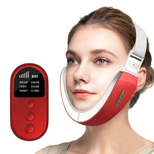 Beauty V Face Shaping Instrument Facial Massager Lifting Belt Reduce Double Chin