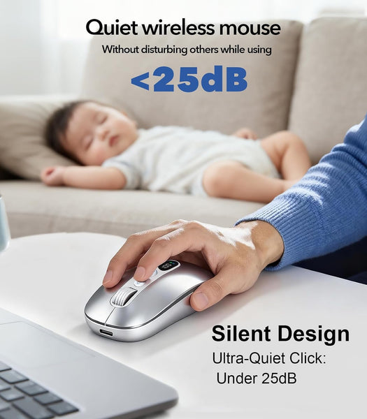 AI Smart Wireless Mouse Voice to Text 200 Language Translator Writing Assistant for MacBook PC Laptop