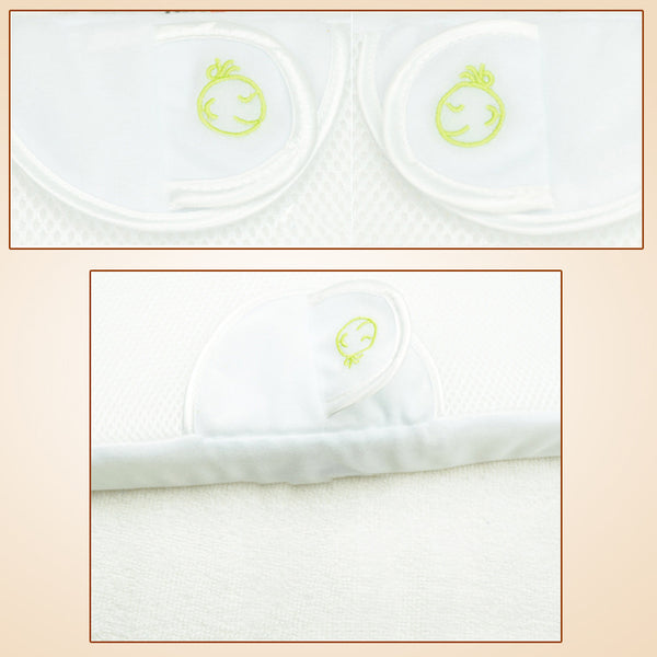 New Born Baby Infant Sleep Positioner Prevent Flat Head Shape Anti Roll Pillow
