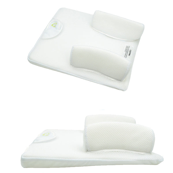 New Born Baby Infant Sleep Positioner Prevent Flat Head Shape Anti Roll Pillow