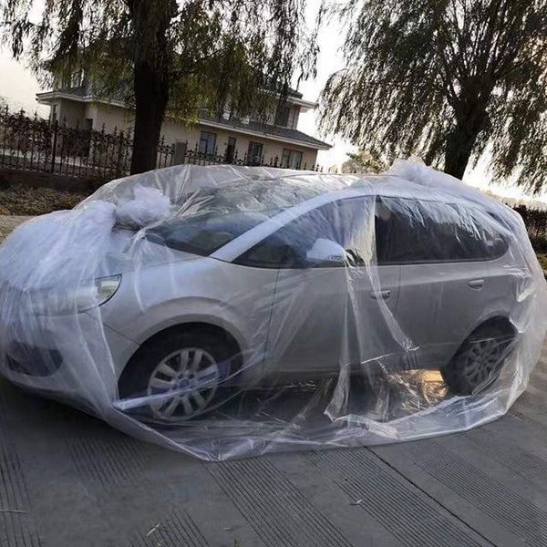 WaterProof Plastic Flood Guard Water Protect Car Motor Cover Bag