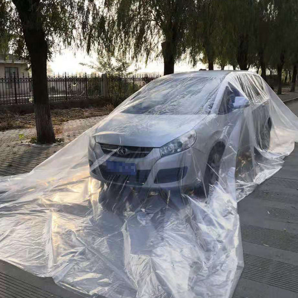 WaterProof Plastic Flood Guard Water Protect Car Motor Cover Bag