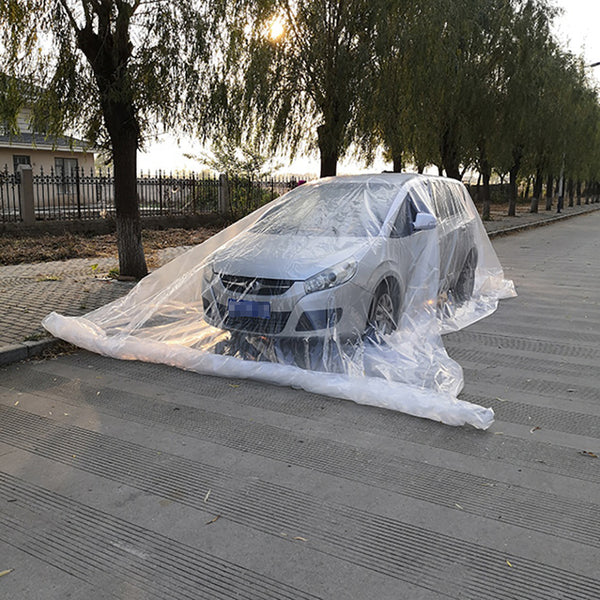 WaterProof Plastic Flood Guard Water Protect Car Motor Cover Bag
