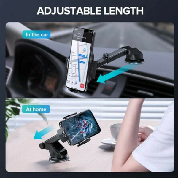 360 Degree Rotatable Sucker Car Phone Holder Stand GPS Mobile Holders