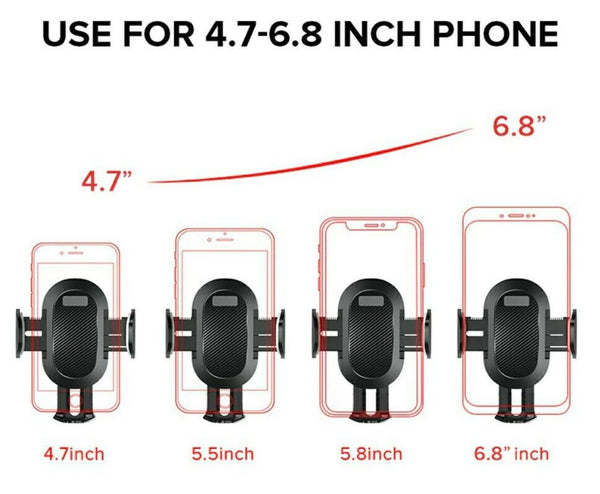 360 Degree Rotatable Sucker Car Phone Holder Stand GPS Mobile Holders