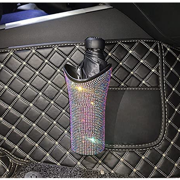 Car Umbrella Holder Storage Box Multifunctional Auto Organizer Barrel