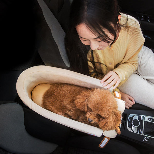 Safety Pet Puppy Booster Cats Travel Carrier Carry Cage Dog Car Seat