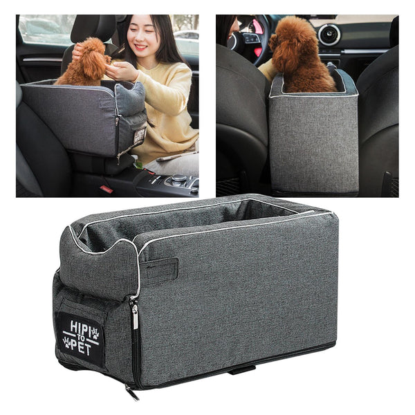 Safety Pet Puppy Booster Cats Travel Carrier Carry Cage Dog Car Seat