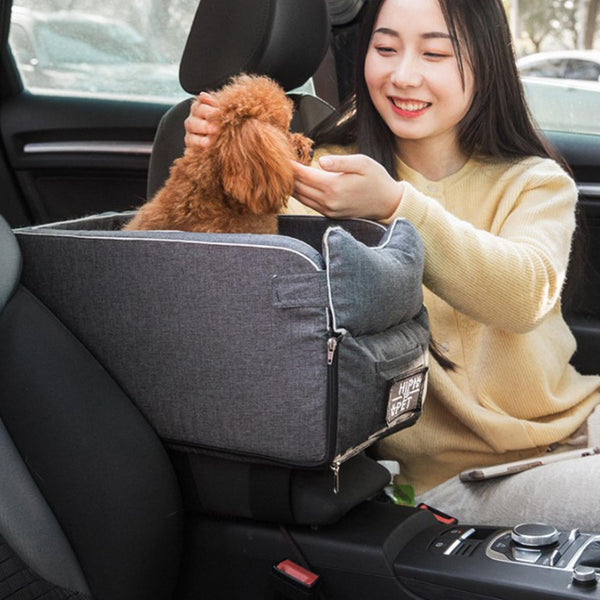 Safety Pet Puppy Booster Cats Travel Carrier Carry Cage Dog Car Seat