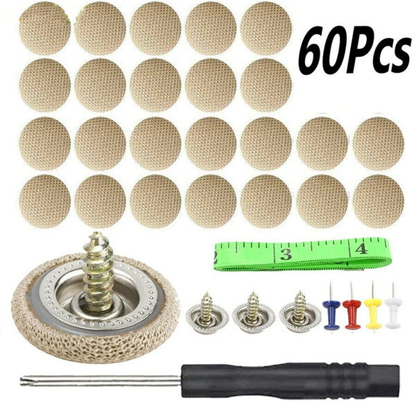 DIY Car Roof Buckle Lining Repair Fix Sagging Headliner Cloth Pin Screw Snap Rivet
