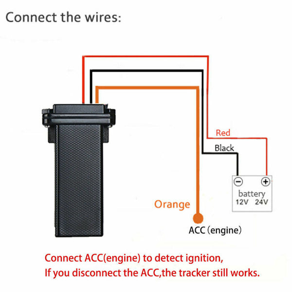 Car Vehicle Motorcycle GSM GPS Tracker Locator Global Real Time Tracking Device