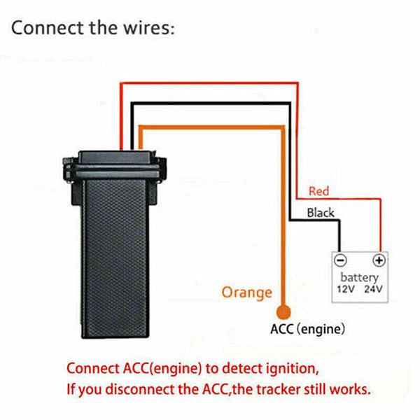 Car Vehicle Motorcycle GSM GPS Tracker Locator Global Real Time Tracking Device