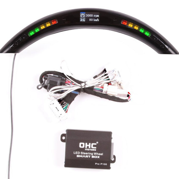 LED Performance Steering Wheel Race Digital Display Shift Indicator