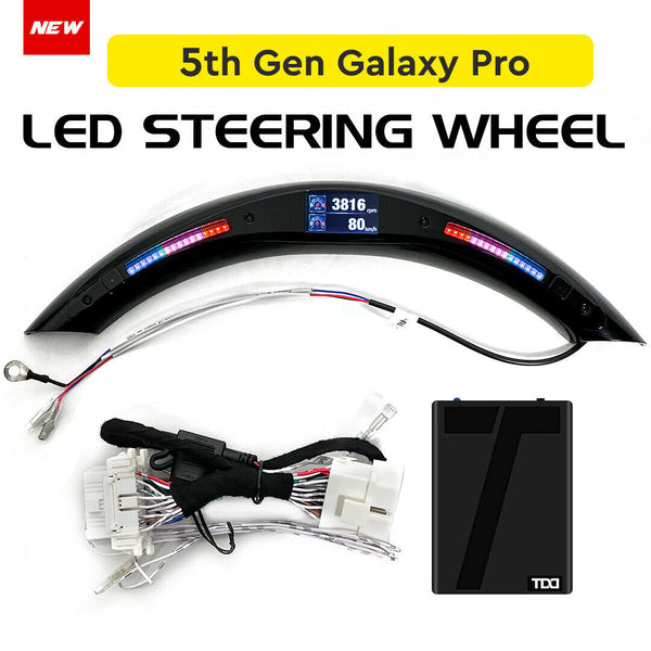LED Performance Steering Wheel Race Digital Display Shift Indicator