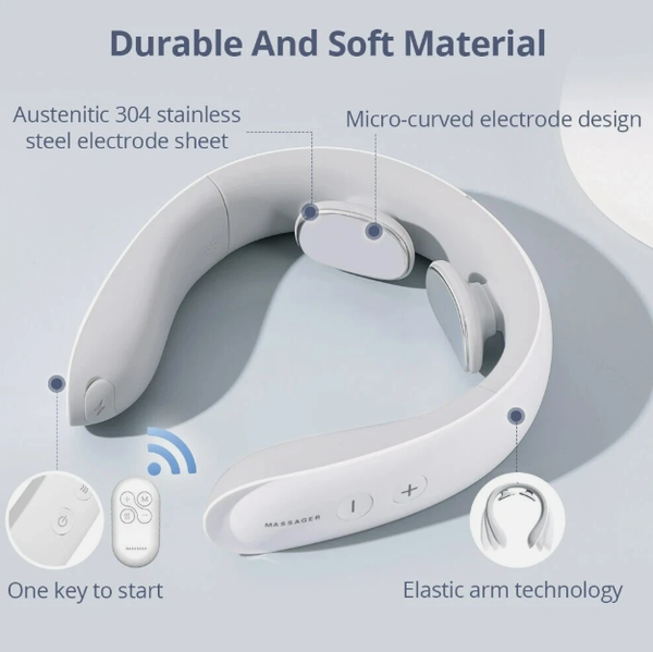 Intelligent Pulse Cervical Shoulder Neck Multifunctional Household Hot Press Neck Care Physiotherapy Massage Massager