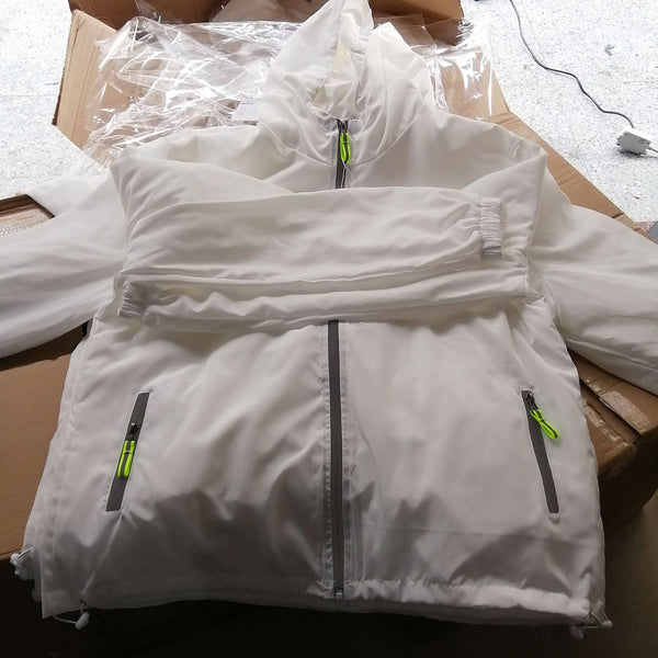 LED Christmas Party Casual Colorful Luminous clothes Unisex Nightclub Bar Long Sleeves Tops Jacket Coat