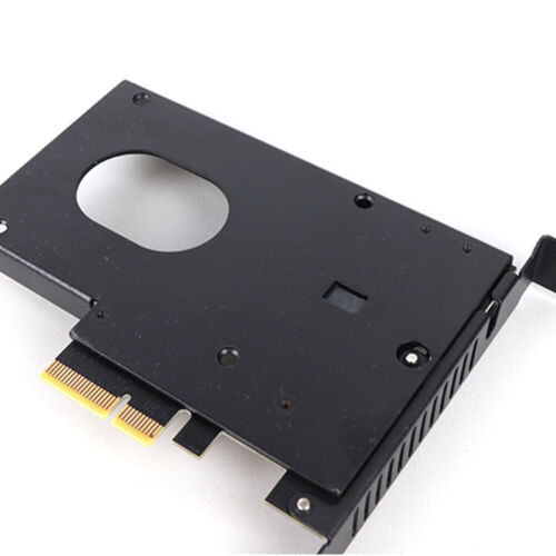 PCIe 4.0 x4 to 2.5 Inch U.2 SFF-8639 NVMe SSD Adapter Card with Drive Mounting Tray for Desktop PC and Workstation