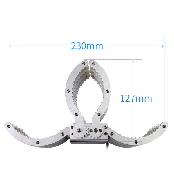 DIY Mechanical Control Robot Arm Claw Clamp Holder Gripper Grip Servo Controller