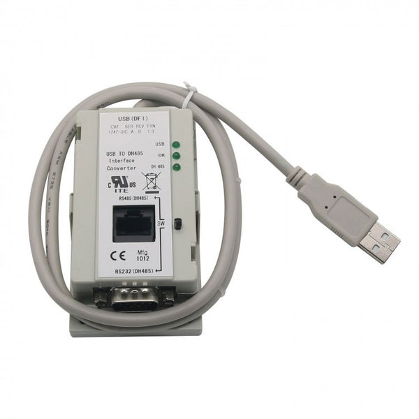 Programming Cable for 1747-UIC Allen Bradley USB to DH485 - USB to 1747-PIC PLC Adaptor