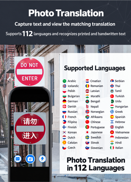 Smart Translation Pen with Voice, Scan & Photo Translation, Touchscreen and Offline Support