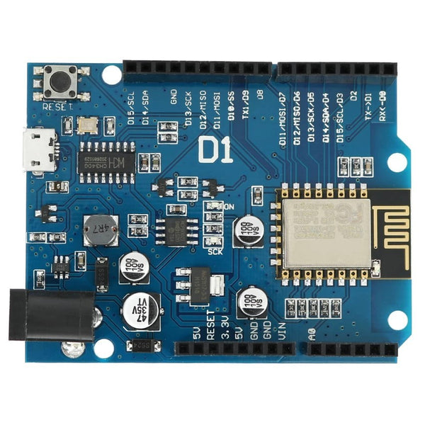 ESP8266 ESP-12E Wi-Fi Development Board Module Usable with Arduino IDE w/ Built-in CH340G Driver IC