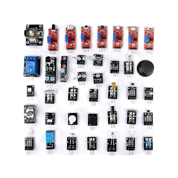Arduino Sensor Starter Kit 37 in 1 Arduino Compatible Learning Module for Raspberry Pi UNO R3 Mega2560 Nano
