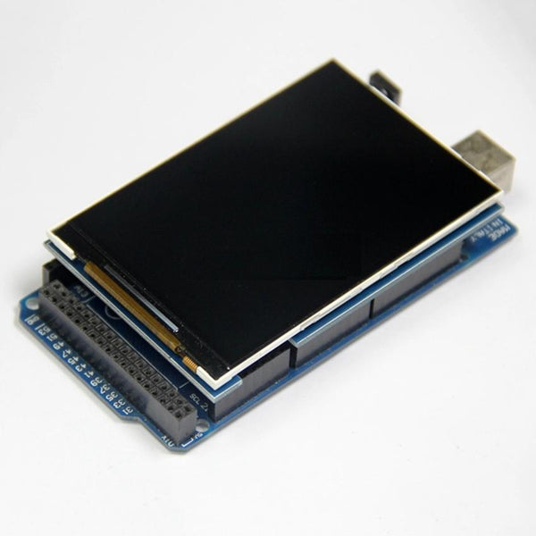 New 3.5 Inch Arduino LCD Screen Module Supports For Mega 2560 HD 320 x 480 black