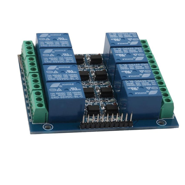 5V 10A 8 Channel Port Relay Module Optical Isolation for Arduino Raspberry ARM