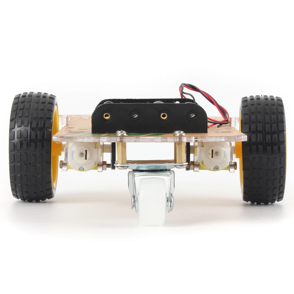 2WD Smart Motor Robot Car Battery Box Chassis Kit Speed Encoder For Arduino Toy
