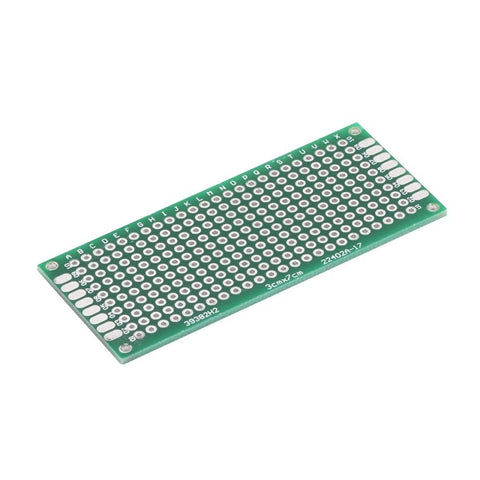 New Double Side Prototype PCB Tinned Universal Breadboard 3x7 cm 30 mm x 70 mm