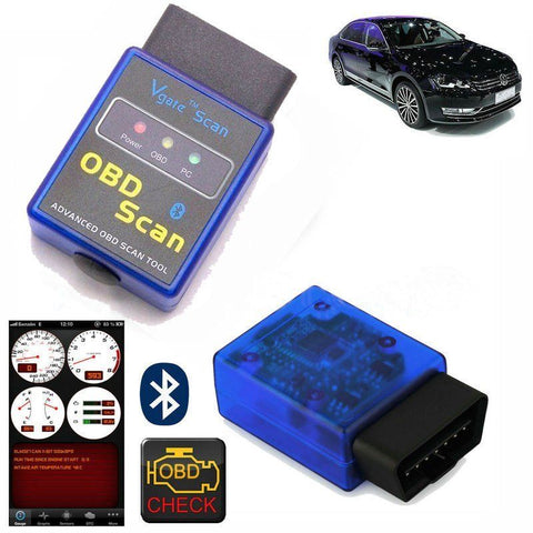 Mini VGate Scan ELM327 Bluetooth V2.1 OBD2 OBD II car Auto Torque Scanner tool