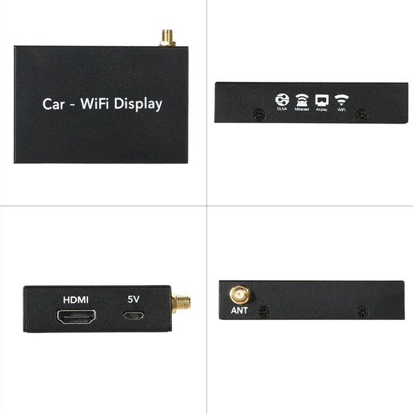 Motor Car WiFi Display Dongle Receiver Airplay Mirroring Miracast HD 1080P HDMI