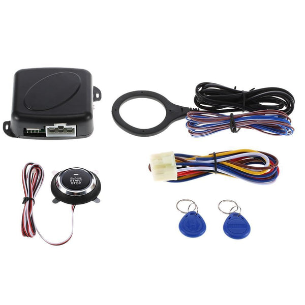 Auto Motor Car Engine Push Button Start Stop RFID Ignition Switch Keyless Entry