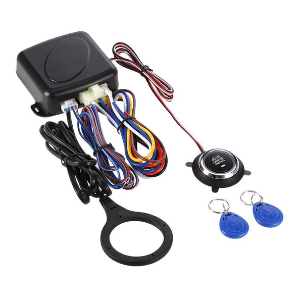 Auto Motor Car Engine Push Button Start Stop RFID Ignition Switch Keyless Entry