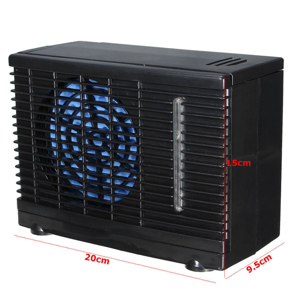 Portable 12V Car Air Cooler Mini Cool Quick Conditioner Water Cooler Cooling Fan