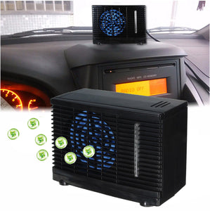 Portable 12V Car Air Cooler Mini Cool Quick Conditioner Water Cooler Cooling Fan