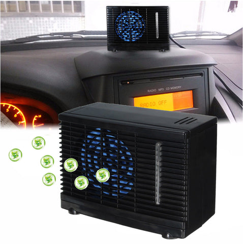 Portable 12V Car Air Cooler Mini Cool Quick Conditioner Water Cooler Cooling Fan