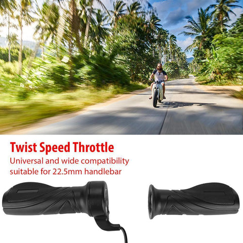 Durable Throttle Twist Speed Handle Grip For Electric Bicycle Ebike Bike Scooter