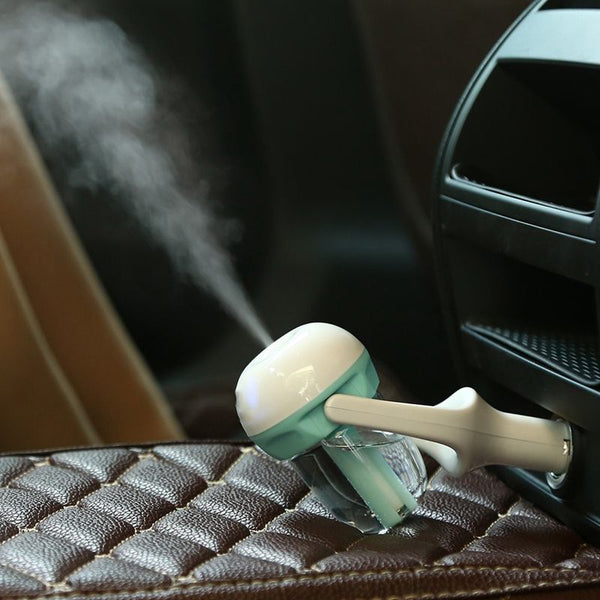 Car Air freshener Humidifier Moist Diffuser Aromatherapy Ionizer Purifier Mist