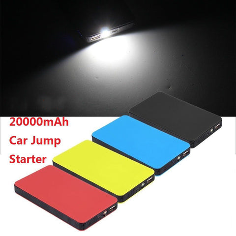 Portable Car Jump Starter Mini 20000 mAh Start Engine Battery Charger Power Bank