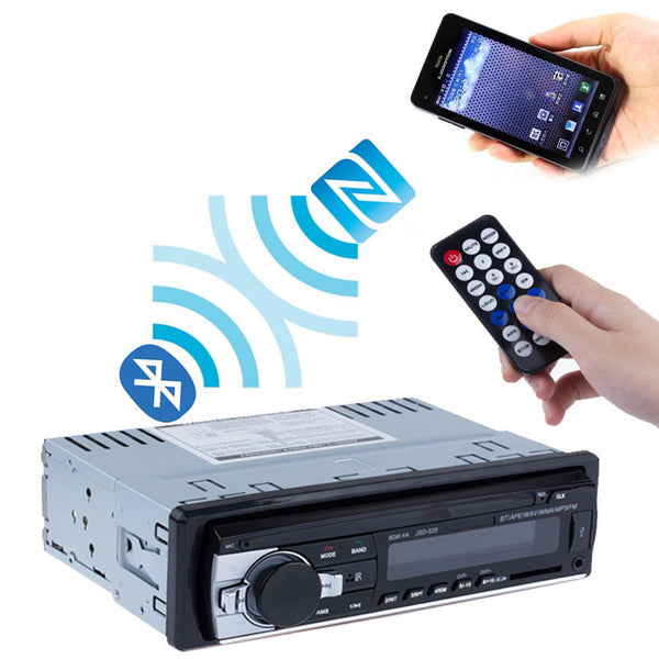 Bluetooth Car Stereo Audio DIN In Dash FM Aux Input Receiver SD USB MP3 Radio