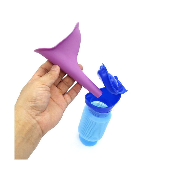 Emergency Urinal Urine Women Men Outdoor Portable Shrinkable Travel Car Camping
