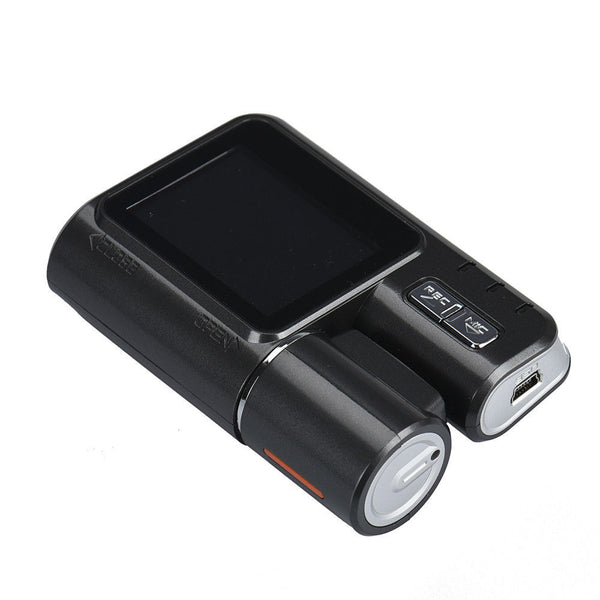 170 Degree Car DVR Dash Cam Recorder 1080p LED Night Vision G sensor Rear Camera