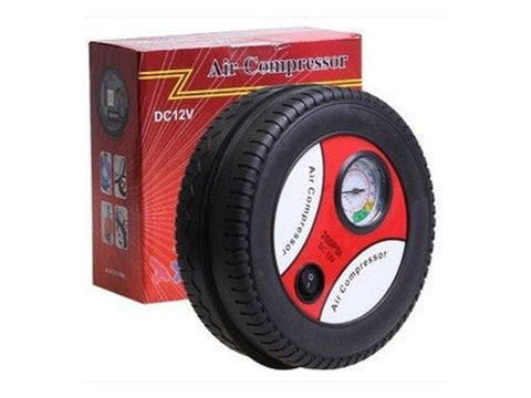 Electric Car Portable Air Compressor Tire Inflator for Car Bike Ball Rubber boat
