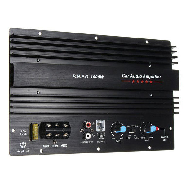 1000 W Audio Sub Amp Amplifier Power Panel Subwoofers Bass For Car Modification