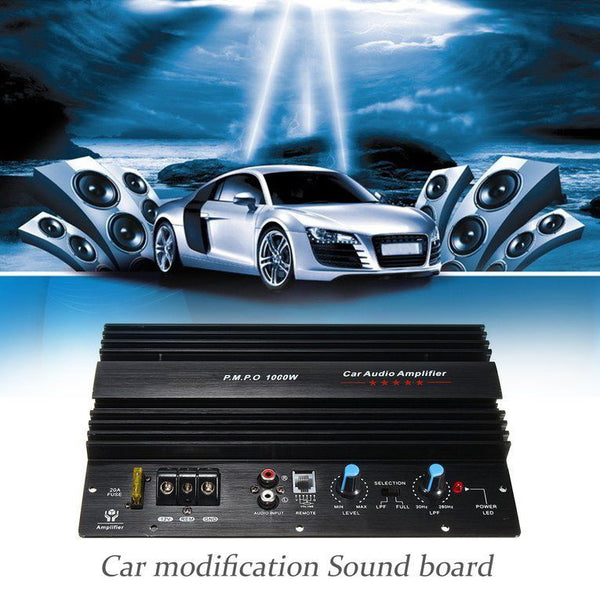 1000 W Audio Sub Amp Amplifier Power Panel Subwoofers Bass For Car Modification