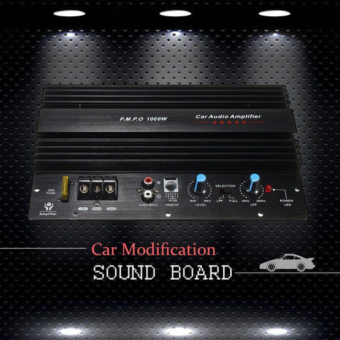 1000 W Audio Sub Amp Amplifier Power Panel Subwoofers Bass For Car Modification